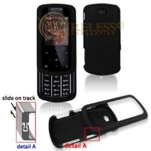   Skin Case for Samsung U490 Trance, Black Cell Phones & Accessories