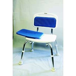   Bench with Back and Washable Pads. Tool free assembly Weight capacity