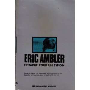   /Eric Ambler) (9782902123445) François Rivière Eric Ambler Books