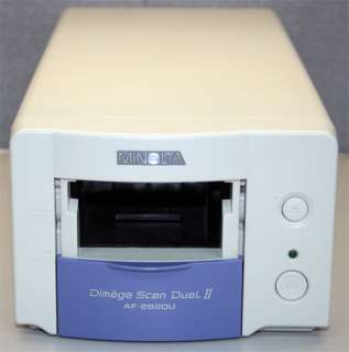Minolta Dimage Scan Dual II AF 2820U Film Scanner  