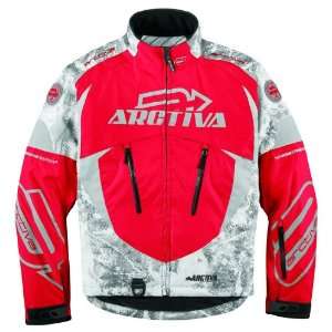  ARCTIVA COMP 6 INSULATED SNOWMOBILE JACKET RED CAMO 2XL 