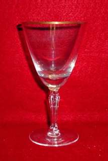 NORITAKE crystal CELESTIAL pattern WINE Glass  