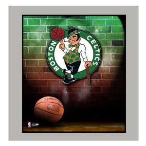 Boston Celtics Team Photograph in a 11 x 14 Matted Photograph Frame