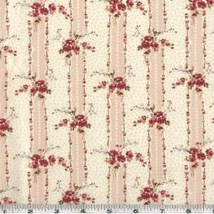  45 Wide English Cottage Charming Cream Fabric By The 