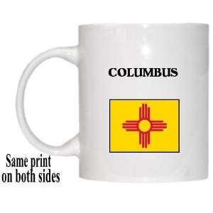  US State Flag   COLUMBUS, New Mexico (NM) Mug Everything 