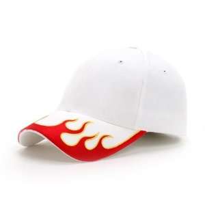    FIRM BRIM ADJUSTABLE WHITE/RED/YELLOW HAT CAP HATS 
