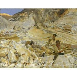  Bringing Down Marble from the Quarries to Carrara