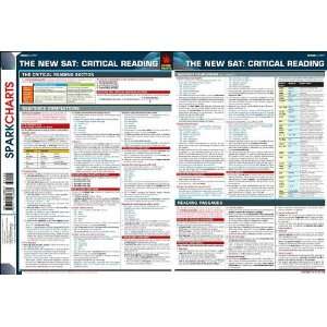  The New SAT Critical Reading SparkCharts (9781411402355 