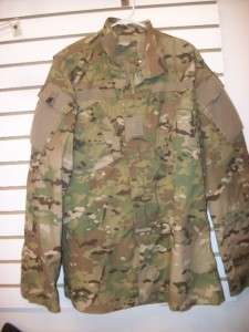 US Flame Resistant Multicam Uniform Shirt * EXC COND * MED LONG  