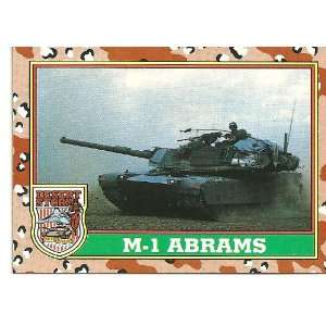 Desert Storm M 1 Abrams Card #43