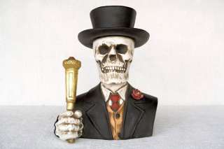 Life Size Statue Formal Skeleton Prop Bust  