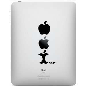 iPad Graphics   Eaten Apples Vinyl Decal Sticker