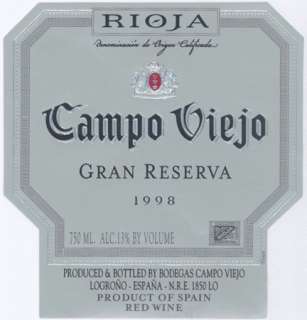 Campo Viejo Gran Reserva 1998 
