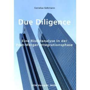  Due Diligence (9783865504333) Cornelius Gehrmann Books