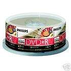 100 philips light scribe dvd r 16x blank disc media