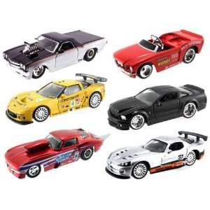  Set of 6   Big Time Muscle 1/64 Wave 16 Toys & Games
