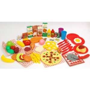  Just Kidz Delicious Playfood   80 Pieces Toys & Games