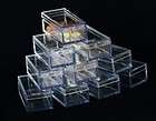 Acrylic Box with 4X Magnifier Cover Bug Box Set of 5