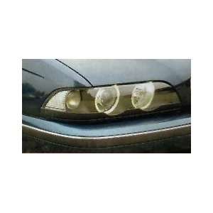BMW E39  Bottom Headlight Eyelids 96 03   Finish Chrome