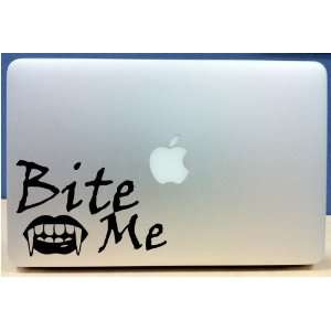  Twilight   Bite Me   Vinyl Macbook / Laptop Decal Sticker 