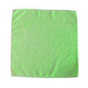  SM Arnold Microfiber Towel, 16 inch x 16 inch, Green Automotive