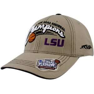 LSU Tigers 2006 Final Four Regional Champions Locker Room Stone Hat 