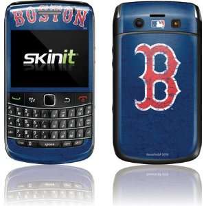  Boston Red Sox   Solid Distressed skin for BlackBerry Bold 