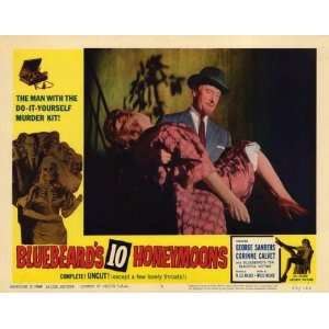  Bluebeards Ten Honeymoons   Movie Poster   11 x 17