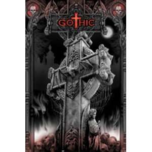  Gothic Cross by Unknown 24x36