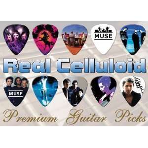  Muse Premium Guitar Picks X 10 (C) Musical Instruments