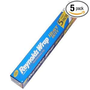 REYNOLDS WRAP Aluminum Foil Heavy Duty, 55 square feet Boxes (Pack of 