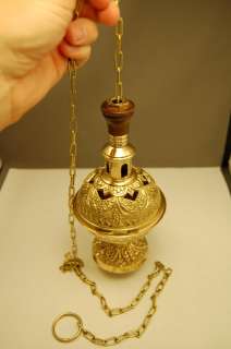 Classic Traditional Censer + Thurible   single chain + chalice co 