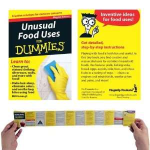   Book  Unusual Food Uses For Dummies Case Pack 10