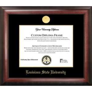  Louisiana State University Gold Embossed Diploma Frame 