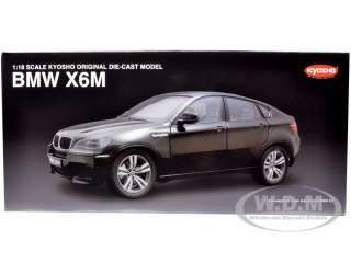 2011 2012 BMW X6M BLACK SAPPHIRE 1/18 KYOSHO  