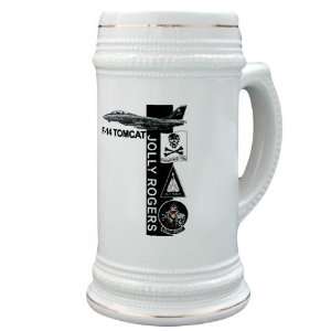 Vf 103 Jolly Rogers Military Stein by   Kitchen 