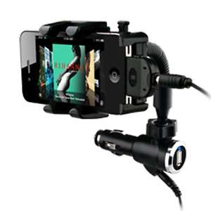 Flex Car Charger Cradle Mount For Apple iPhone 4  