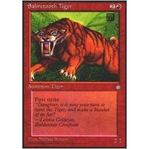    Magic the Gathering   Sabretooth Tiger   Ice Age Toys & Games