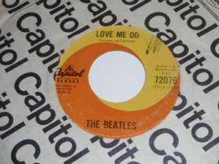 The Beatles Love Me Do CANADA 45 Capitol orig b/w P.S. I Love You 