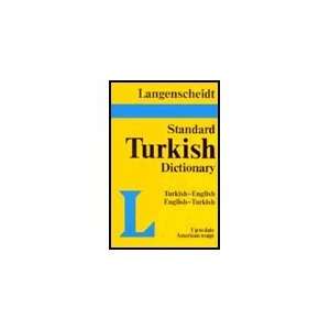 Standard Turkish Dictionary/Turkish English/English Turkish 