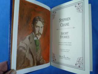 Easton Press Stephen Crane Short Stories Pristine  