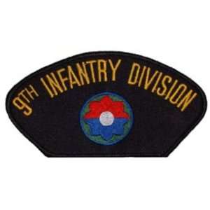  U.S. Army 9th Infantry Division Hat Patch 2 3/4 x 5 1/4 