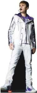 JUSTIN BIEBER IN CONCERT LIFESIZE STANDEE STAND UP NEW  