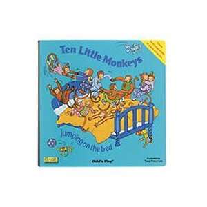  Song & Rhyme Big Book   Ten Little Monkeys Toys 