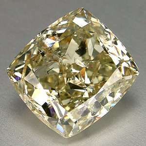 71cts Lusterious Yellow Radiant Natural Loose Diamond  