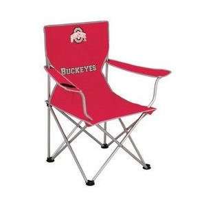   Ohio State Buckeyes NCAA Deluxe Folding Arm Chair