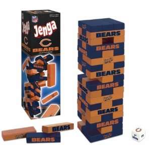  USAopoly 110572 Chicago Bears Jenga Toys & Games