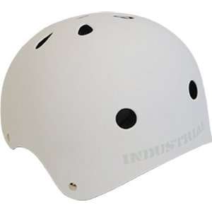 Industrial Flat White Helmet Small Skate Helmets  Sports 