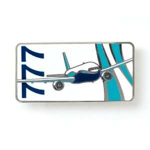  777 Sky Ribbon Pin 