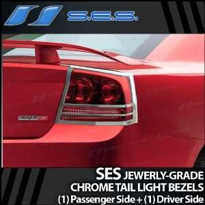  2006 2008 Dodge Charger SES Chrome Tail Light Bezels 